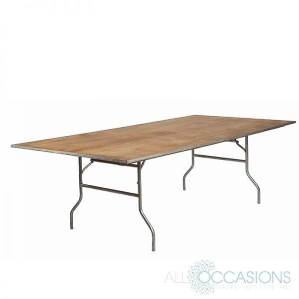 4 Foot X 8 Foot Rectangular Table All Occasions Party Rental