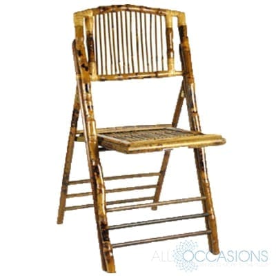 Bamboo Folding Chair 