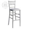 Chiavari Silver Barstool