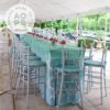 Chiavari Silver Barstool