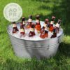 Oval Metal Tub