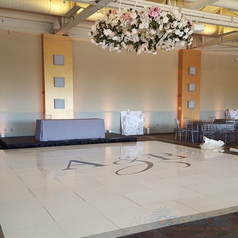 Acrylic White Dance Floor All Occasions Party Rental