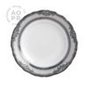 Vanessa Platinum Bread and Butter Dish