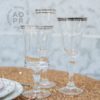 Bella Platinum Banded Stemware Glassware