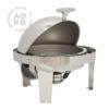 Chafer Stainless Rolltop Round 6 qt.