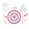 Pink Lady Salad Dish