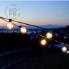 Bistro Light Poles