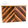 Portable Bar 6 Foot Alpine Wood